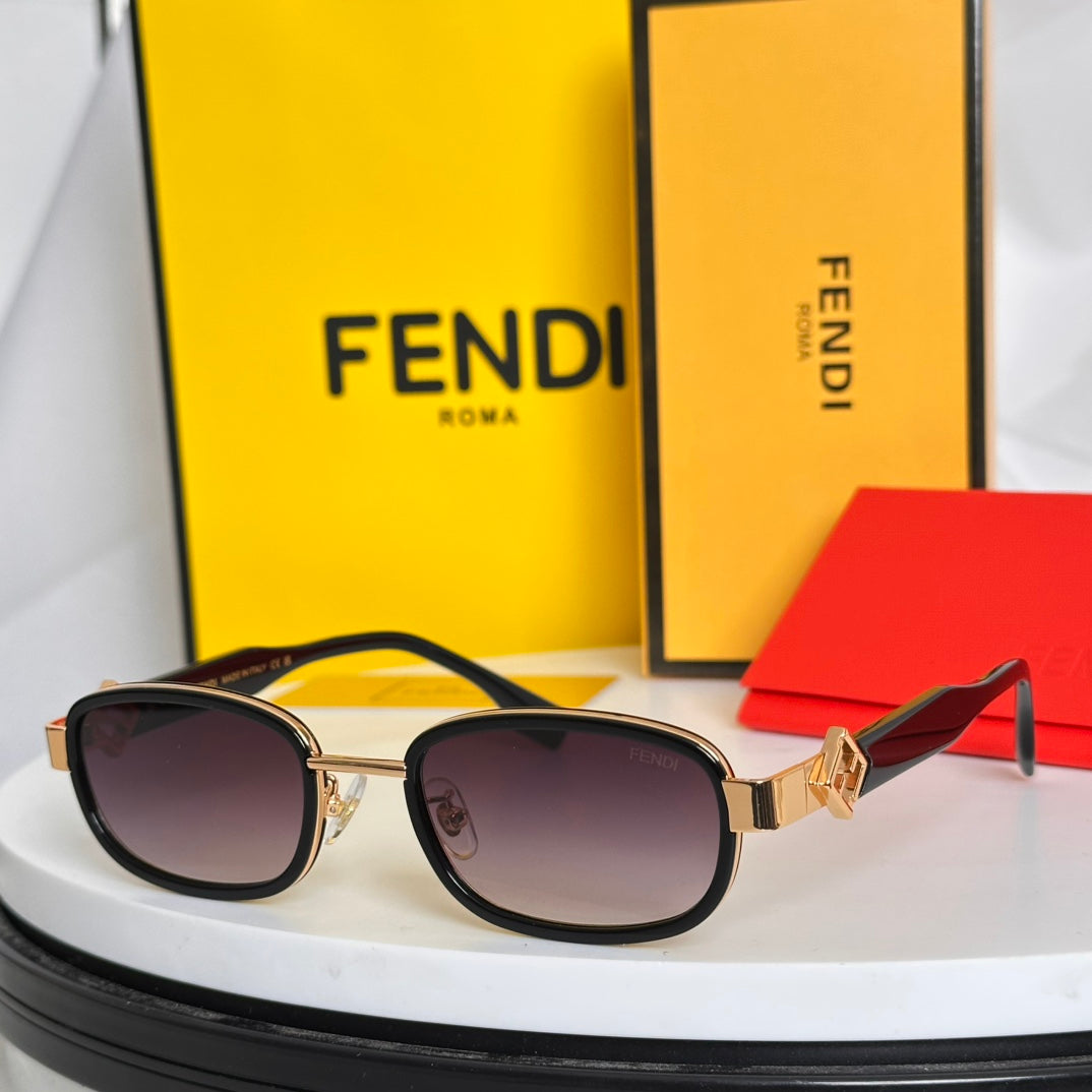 SELLERIA RECTANGULAR FRAME SUNGLASSES FD8131 IN ACETATE - Beige