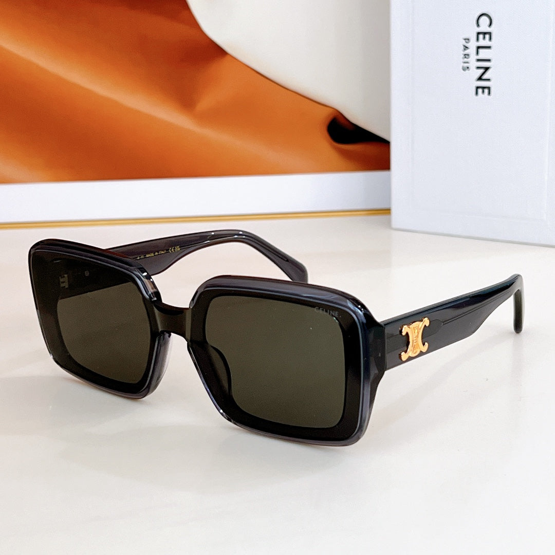 TRIOMPHE SUNGLASSES CL42126U IN ACETATE - Black