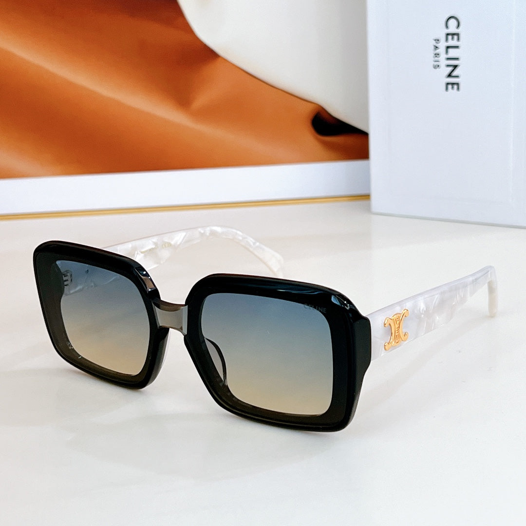 TRIOMPHE SUNGLASSES CL42126U IN ACETATE - Black