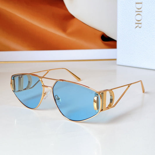 MONTAIGNE SUNGLASS DSGTA41UCR IN METAL - Blue