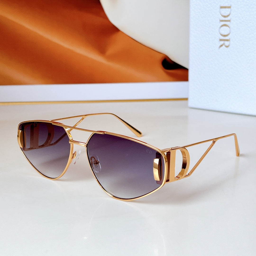MONTAIGNE SUNGLASS DSGTA41UCR IN METAL - Blue