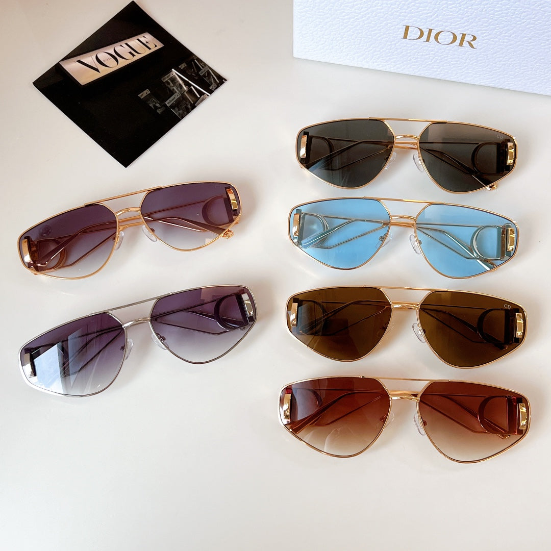 MONTAIGNE SUNGLASS DSGTA41UCR IN METAL - Blue