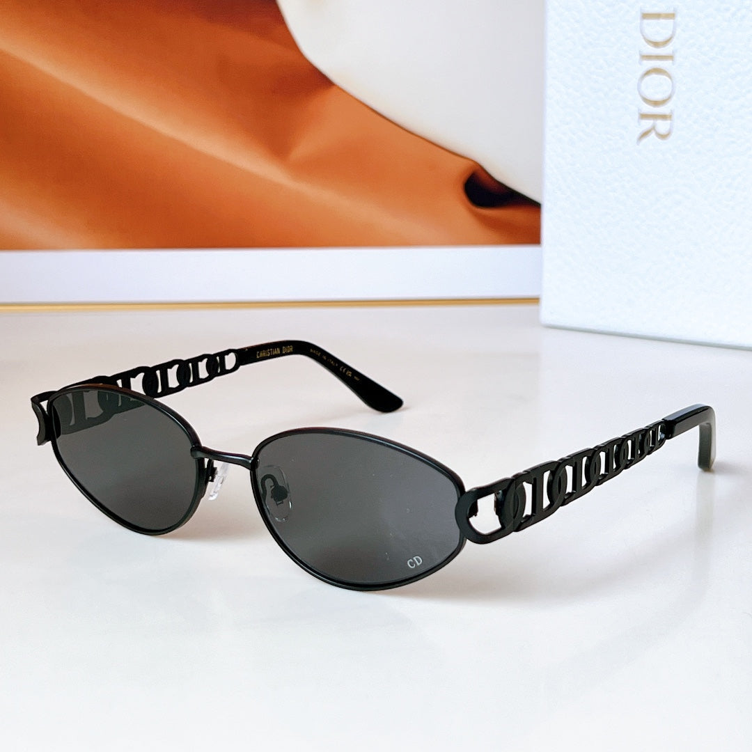 MONTAIGNE SUNGLASS DIORMOD.2923 IN METAL - Silver/Dark Grey