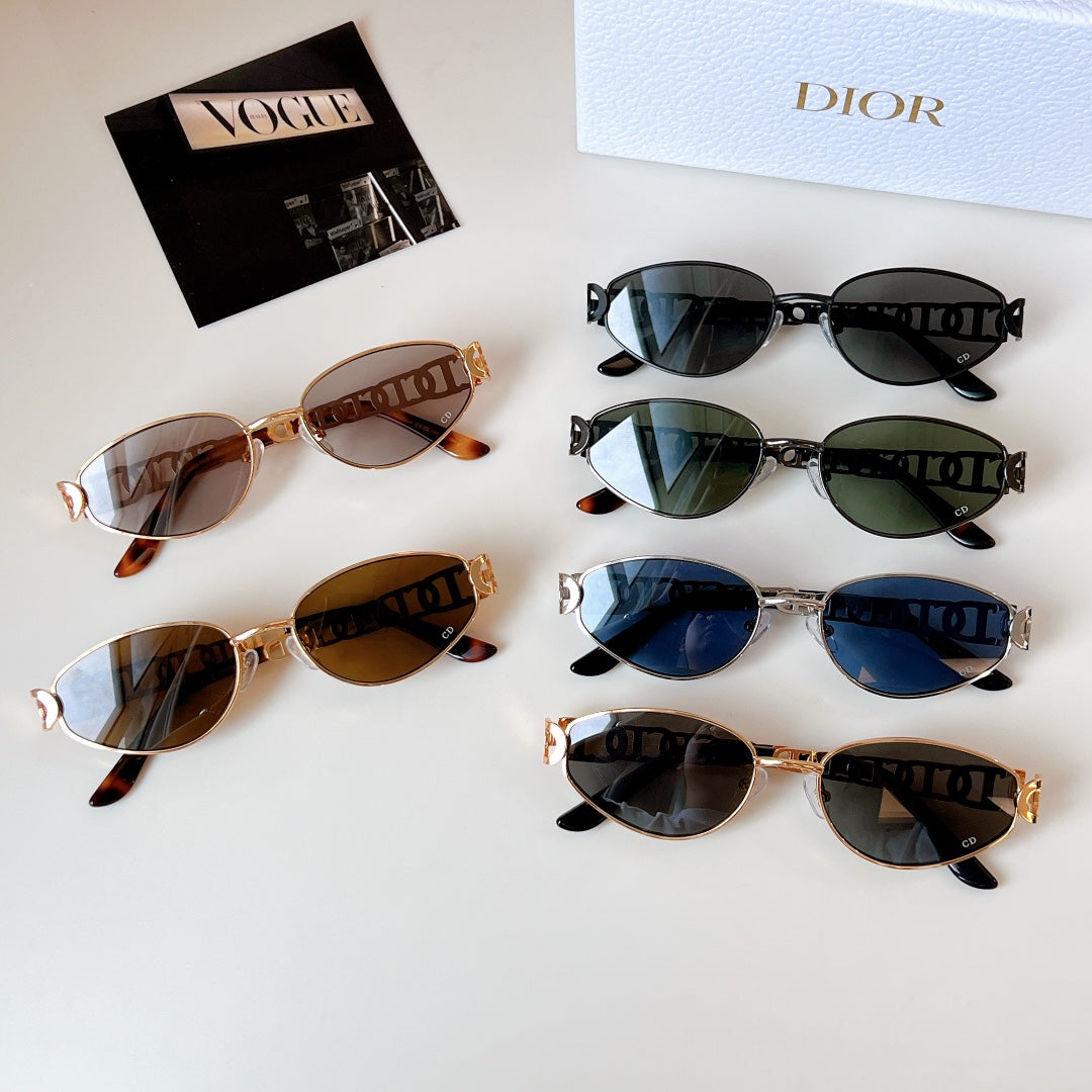 MONTAIGNE SUNGLASS DIORMOD.2923 IN METAL - Silver/Dark Grey