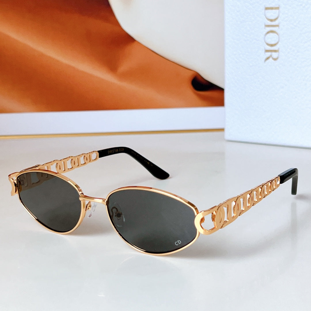 MONTAIGNE SUNGLASS DIORMOD.2923 IN METAL - Silver/Dark Grey