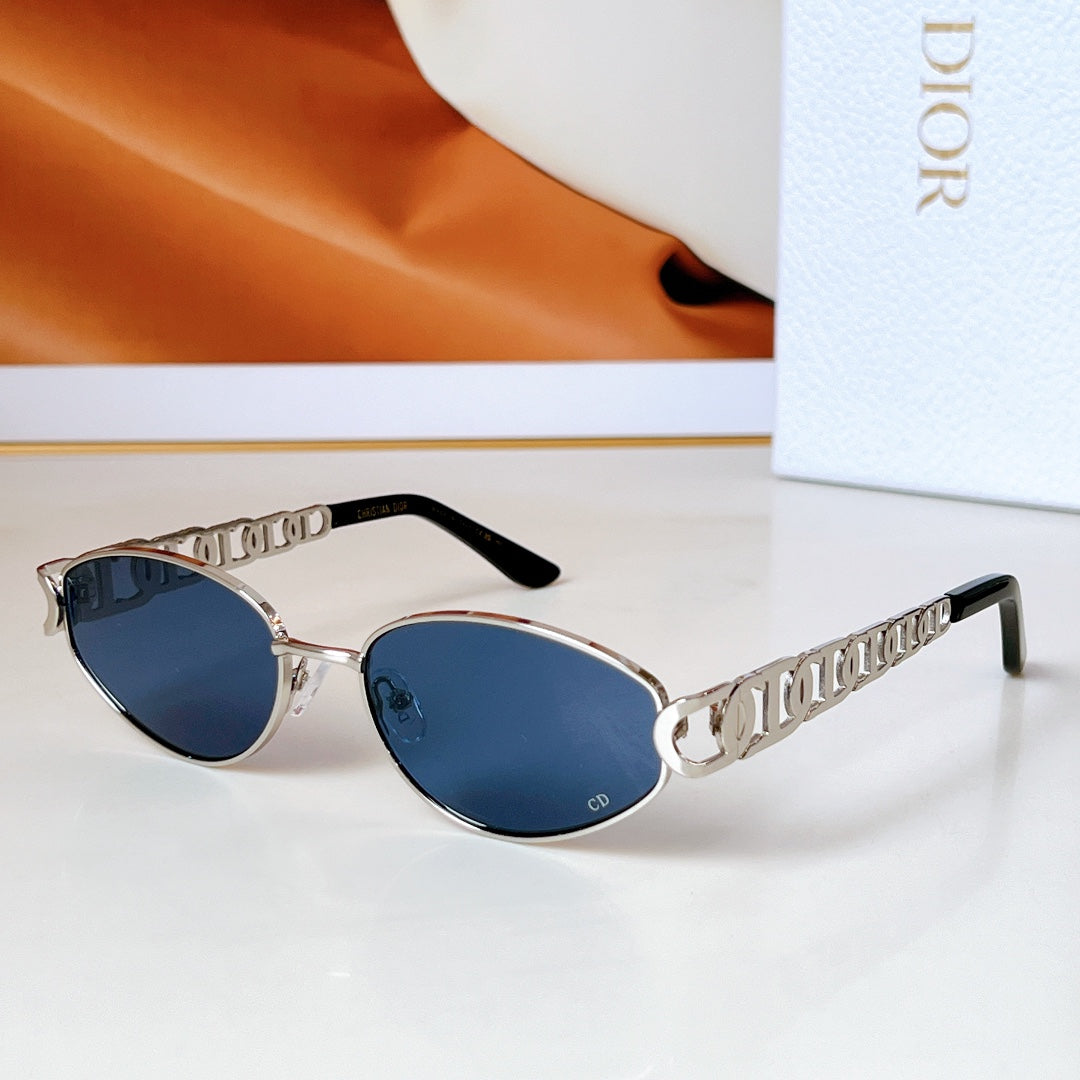 MONTAIGNE SUNGLASS DIORMOD.2923 IN METAL - Silver/Dark Grey