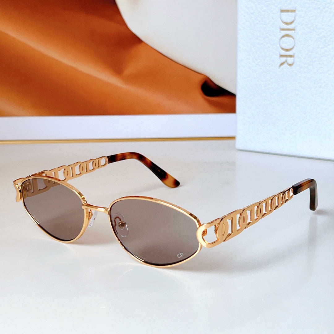 MONTAIGNE SUNGLASS DIORMOD.2923 IN METAL - Silver/Dark Grey