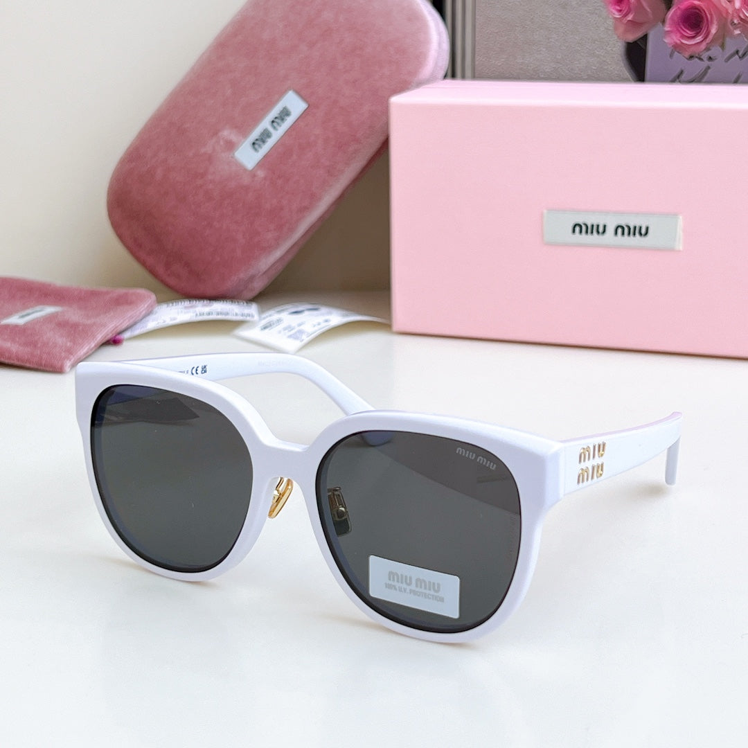 LOGO SUNGLASSES SMU 01ZS 573436 IN ACETATE - Havana