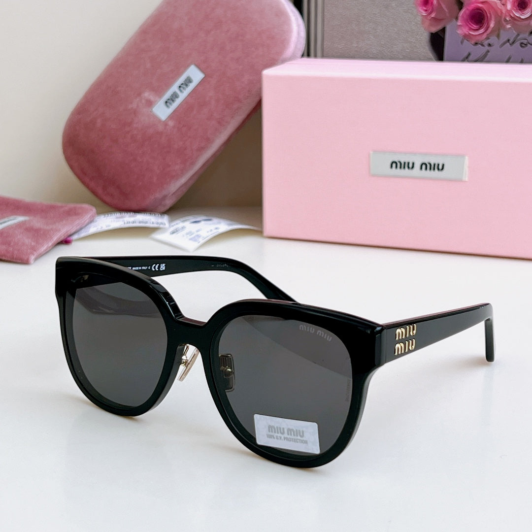 LOGO SUNGLASSES SMU 01ZS 573436 IN ACETATE - Havana