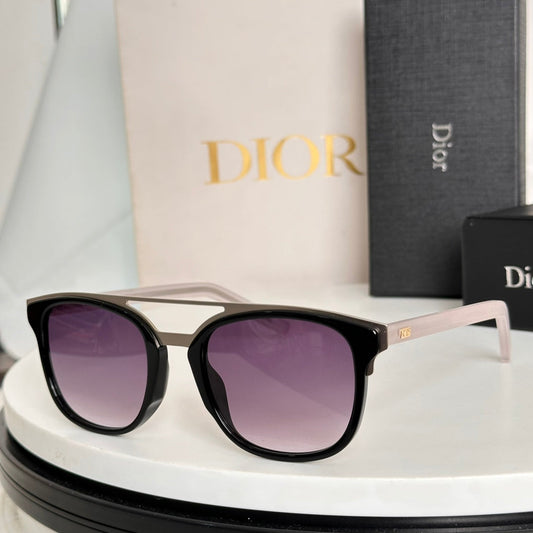 MONTAIGNE SUNGLASS BLACKTIE221S IN ACETATE - Black/Smoke