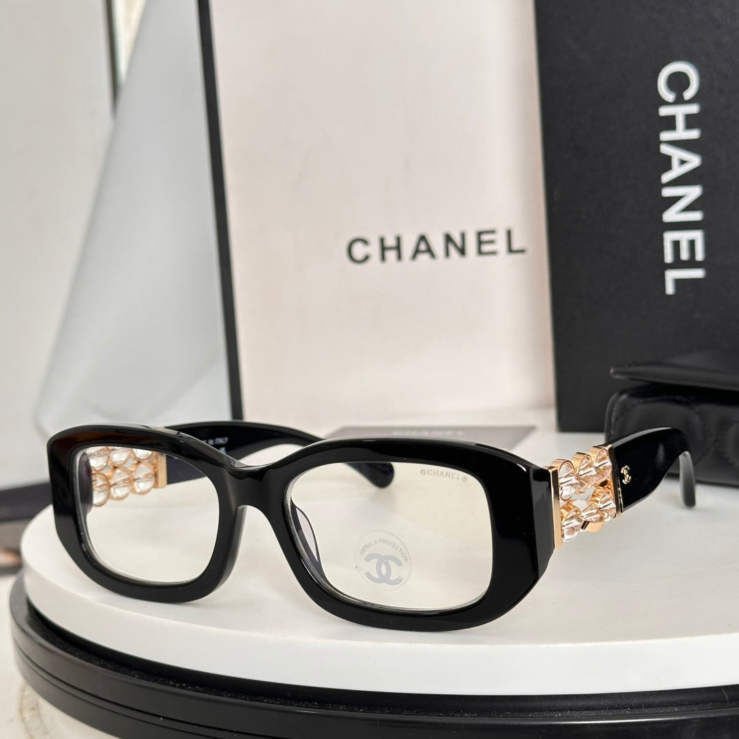 SQUARE SUNGLASSES 5542 IN ACETATE - Black
