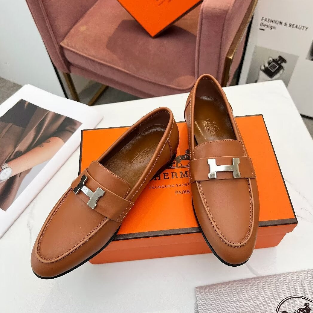 PARIS LOAFER TAWNY CALFSKIN - 35