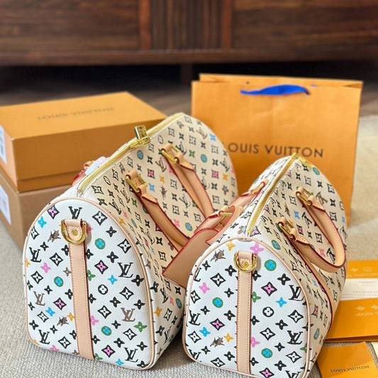 Louis Vuitton Keepall Bandoulière Vanilla 40cm M25233