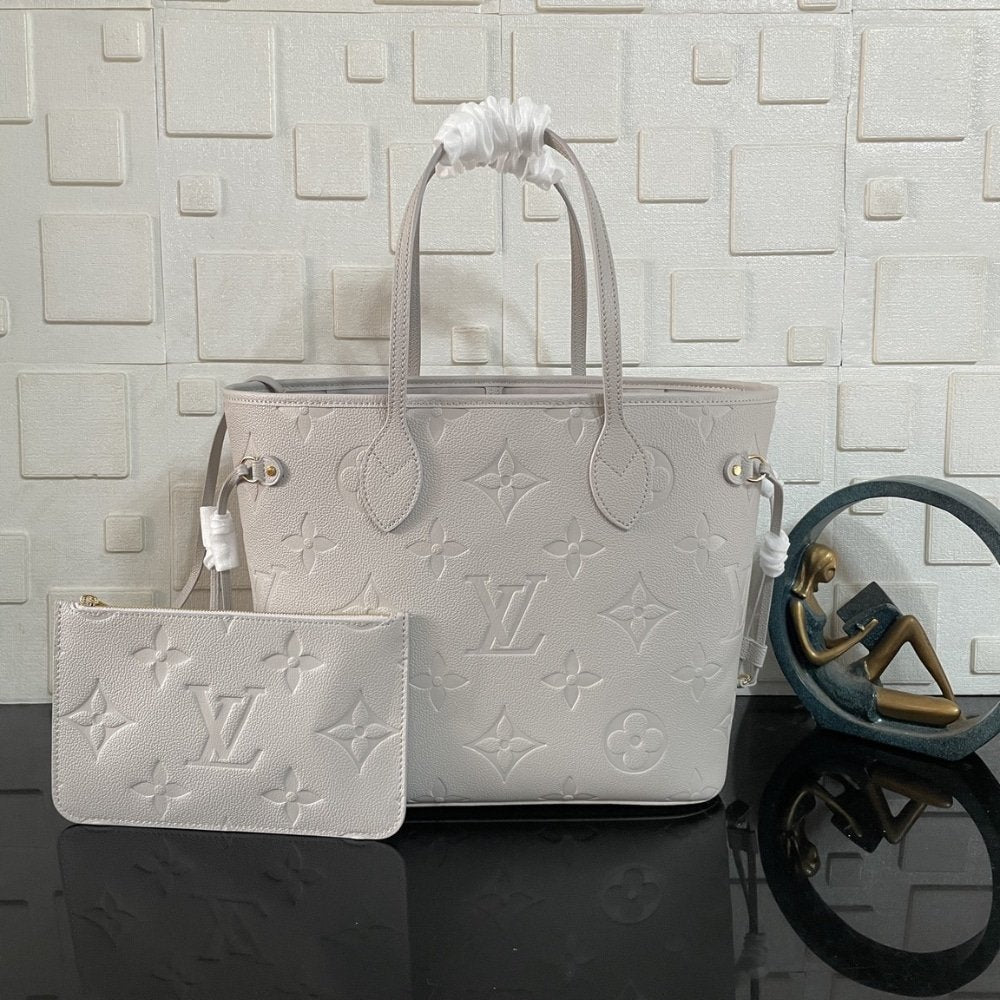 Super Vip 1:1 – Louis Vuitton Neverfull MM Brume Gray 31Cm M13758