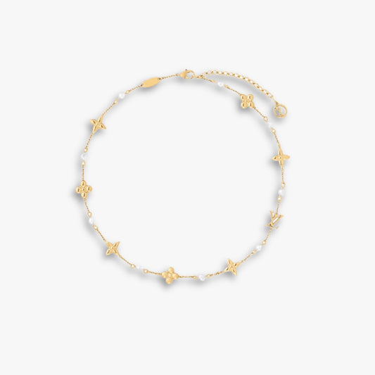Louis Vuitton Louisa Necklace Gold M01610