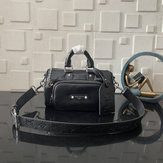 Super Vip 1:1 – Louis Vuitton Keepall Cargo Bandoulière 25 Bag Night Black 25Cm M13988