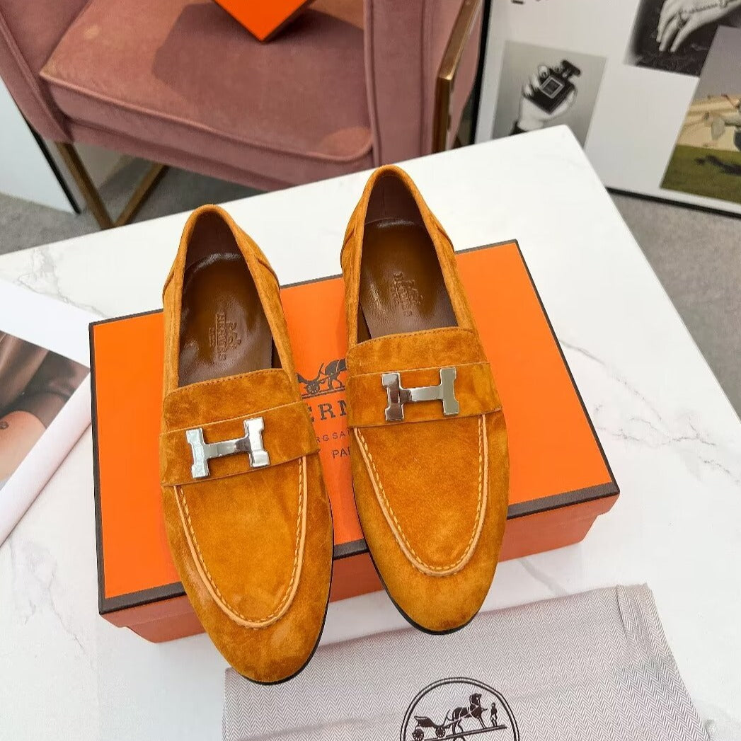 PARIS LOAFER AMBER SUEDE - 35
