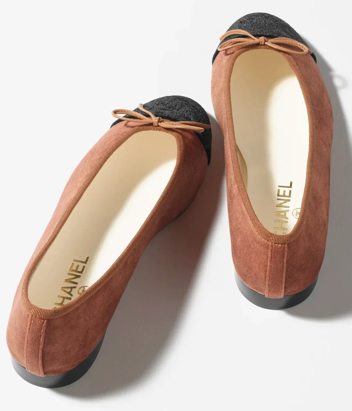 ballet flats Brown Black Velvet - 35