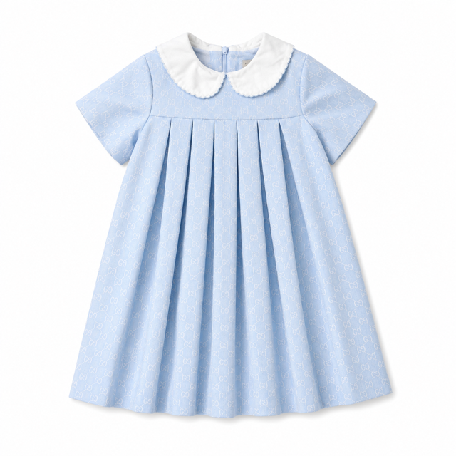 GUCCI GIRL DRESS IN BLUE