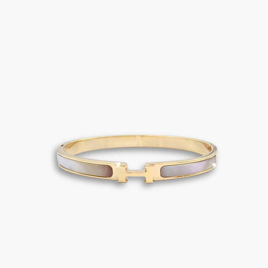 Hermès Clic H Bracelet Gold