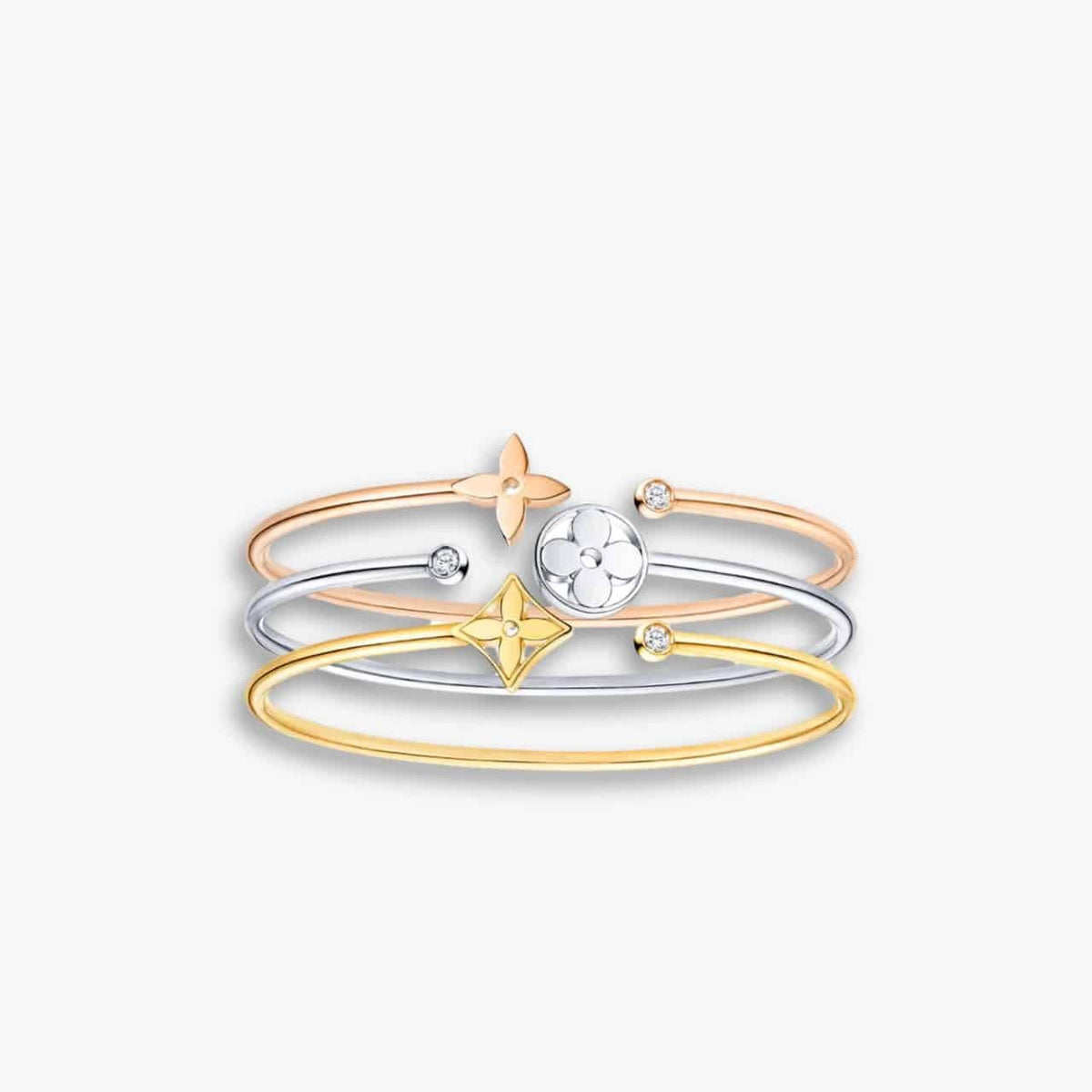 Louis Vuitton Idylle Blossom Twist Bracelet Q95532
