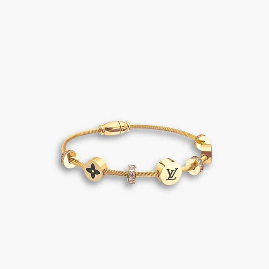 Louis Vuitton LV Monogram Charm Bracelet