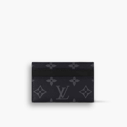 Louis Vuitton Card Holder Monogram Eclipse 9cm M6217