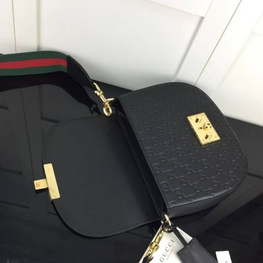 Super Vip 1:1 – Gucci Padlock Bag Black 25cm 453189