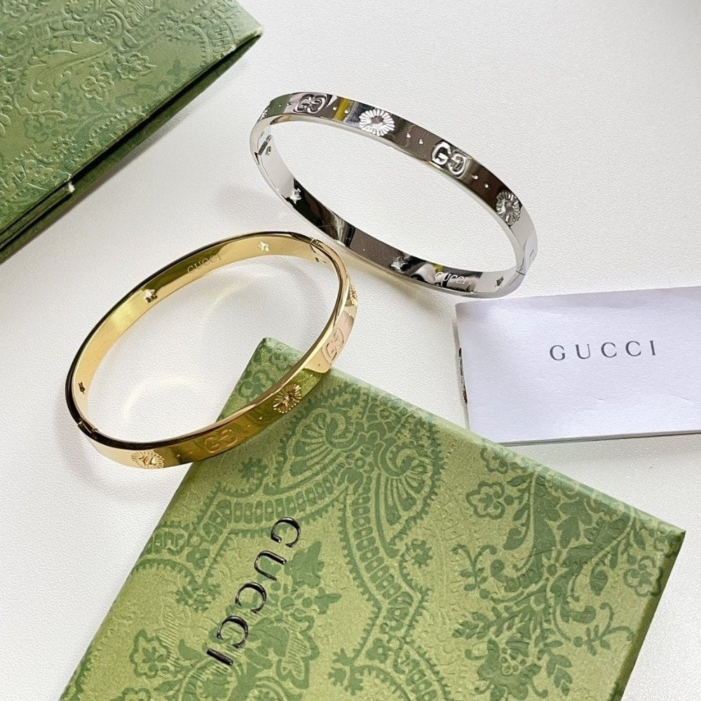 Gucci GG Bracelet Gold 6mm