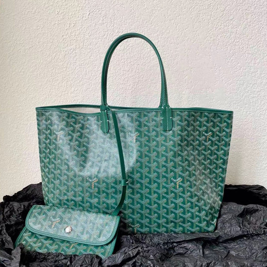 SAINT LOUIS GM 40CM GREEN CANVAS - 40cm x 34cm x 20cm