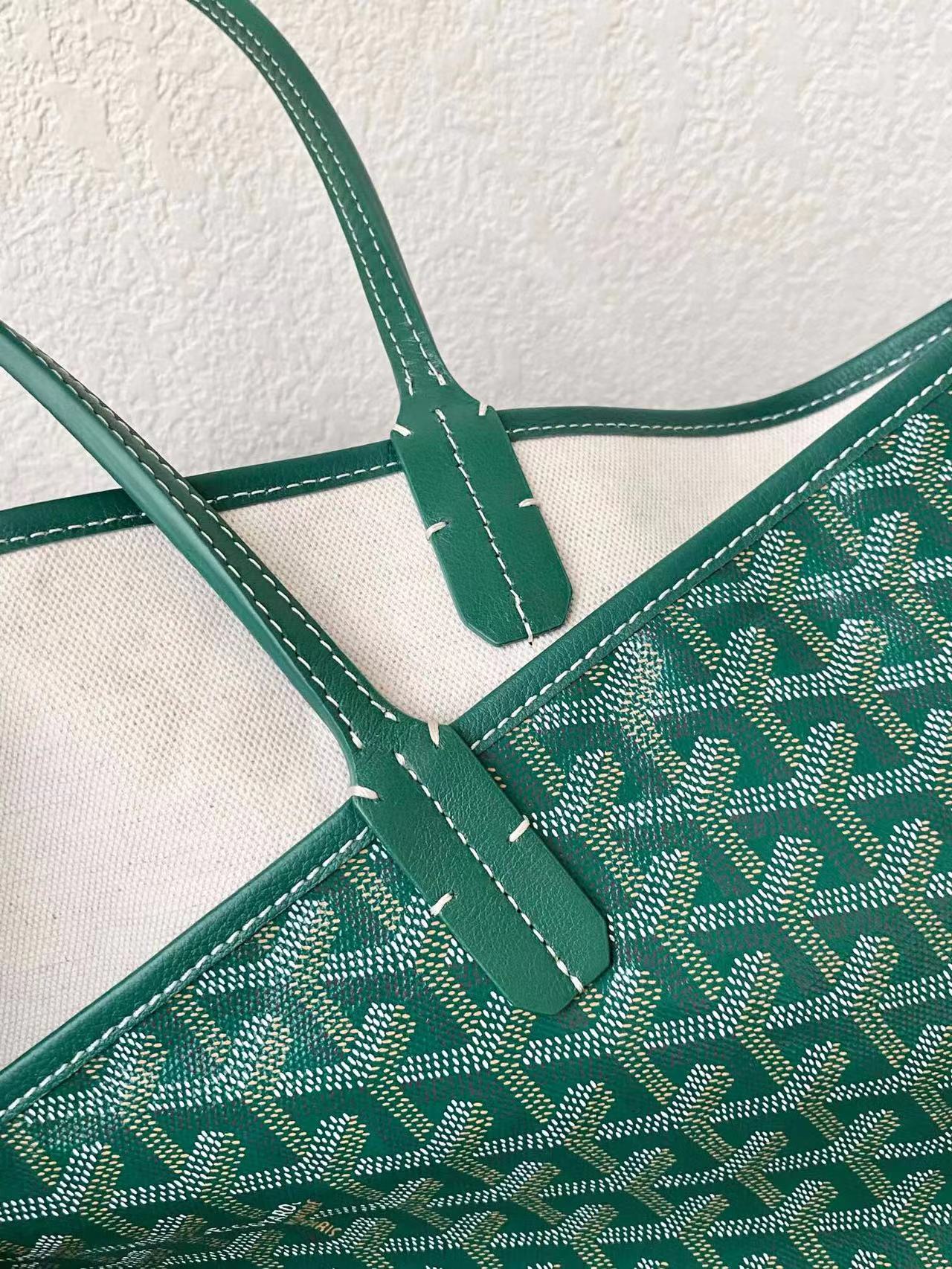 SAINT LOUIS GM 40CM GREEN CANVAS - 40cm x 34cm x 20cm
