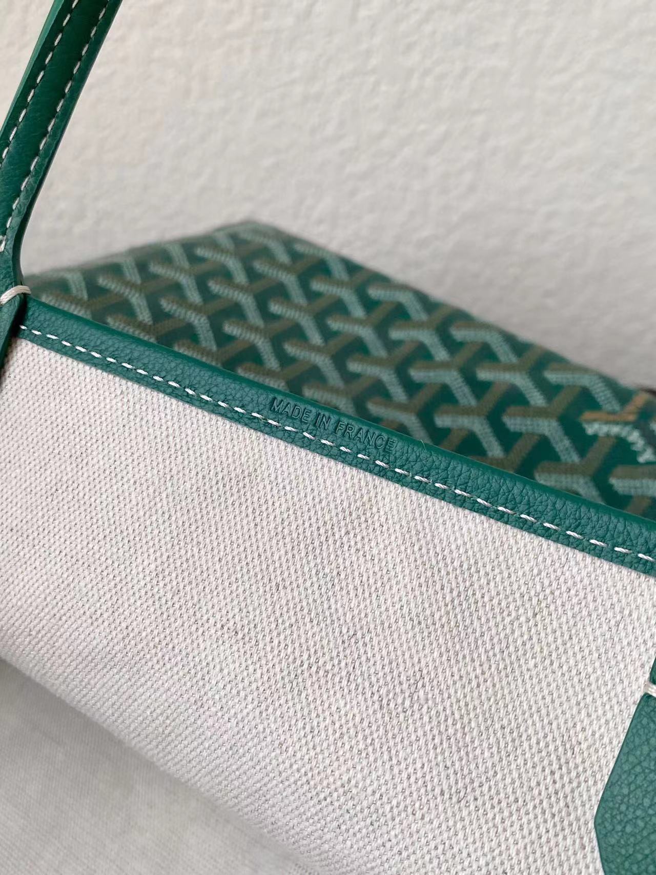 SAINT LOUIS GM 40CM GREEN CANVAS - 40cm x 34cm x 20cm