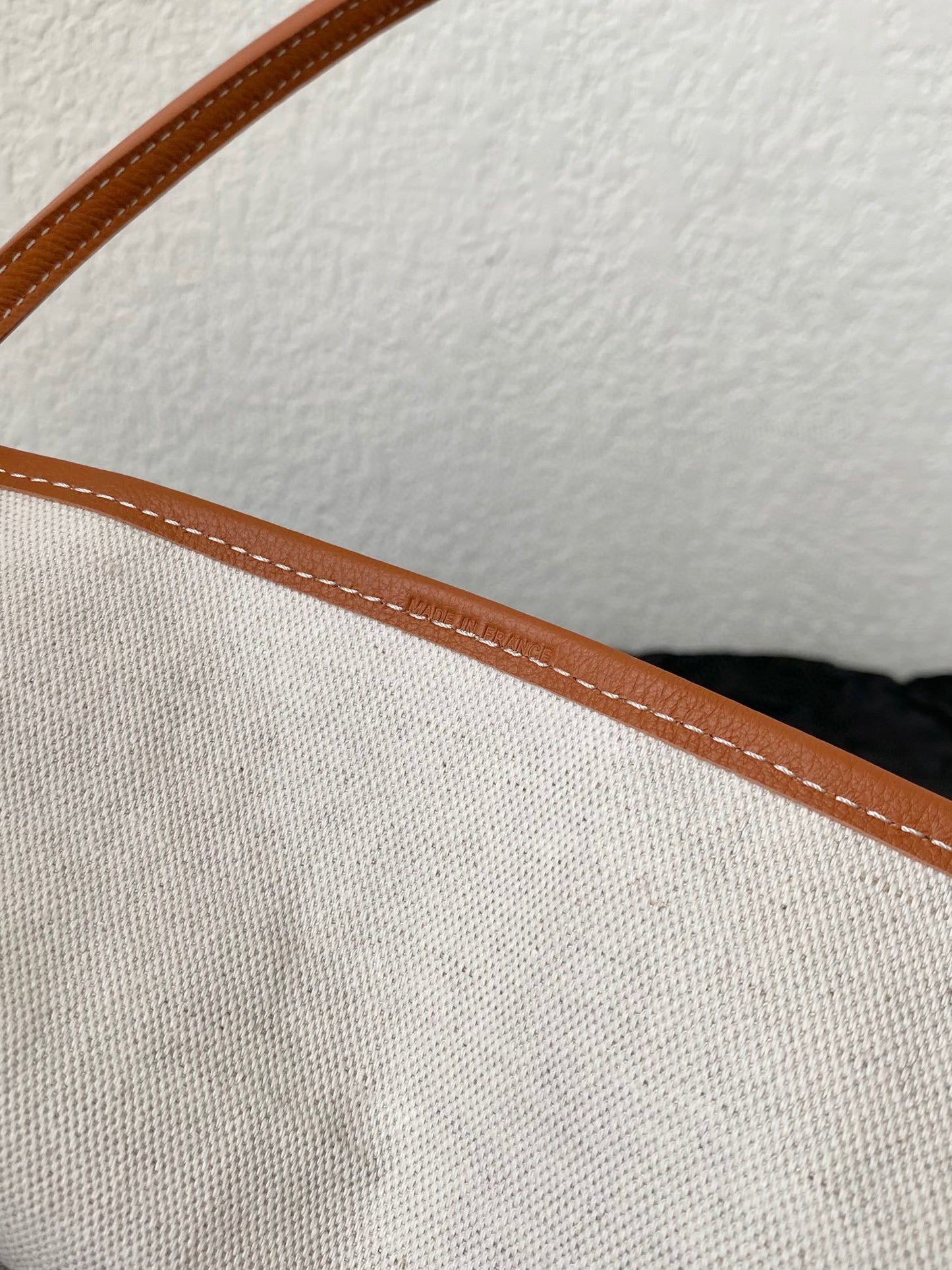 SAINT LOUIS GM 40CM BLACK AND TAN CANVAS - 40cm x 34cm x 20cm