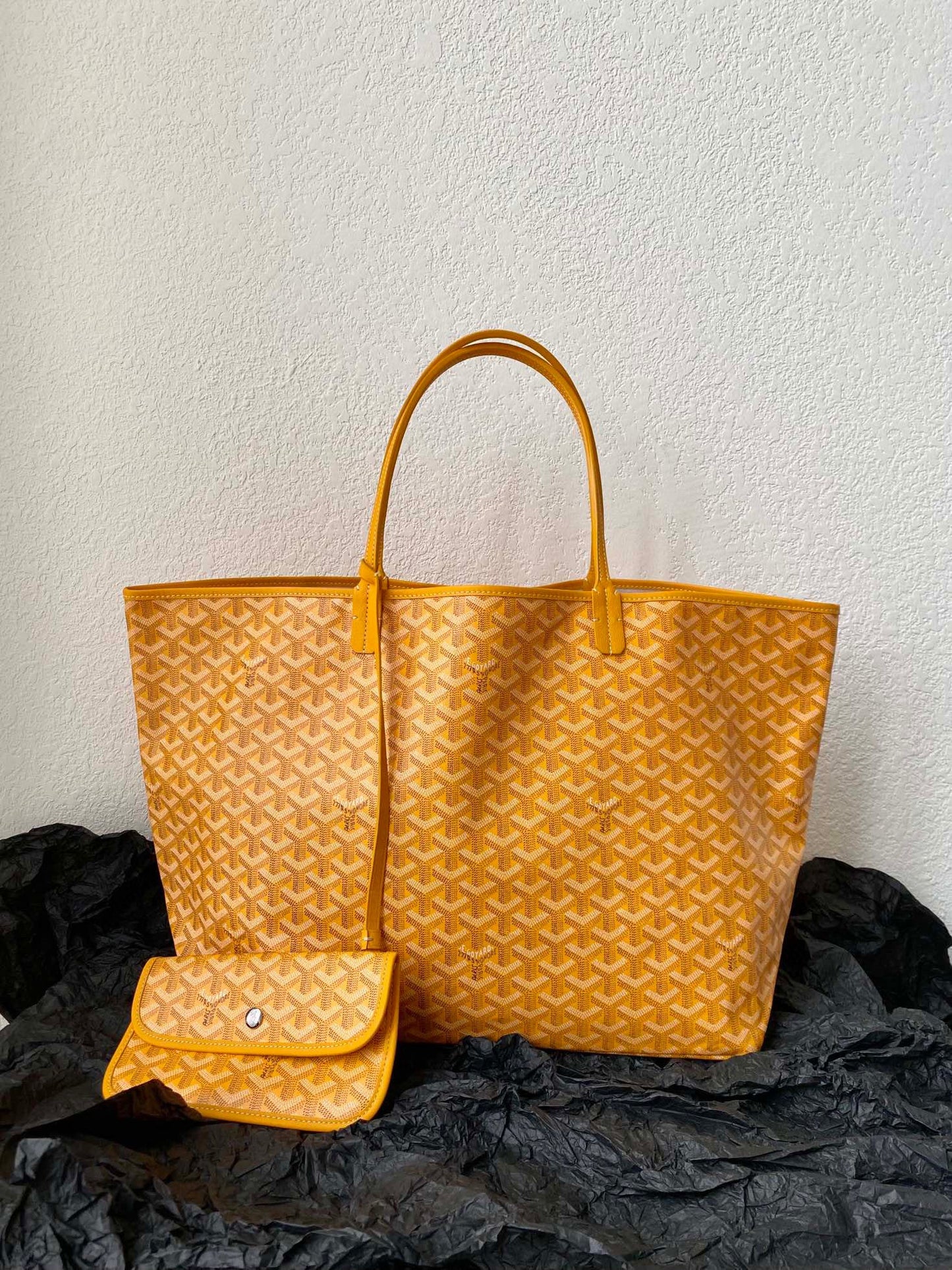 SAINT LOUIS GM 40CM YELLOW CANVAS - 40cm x 34cm x 20cm