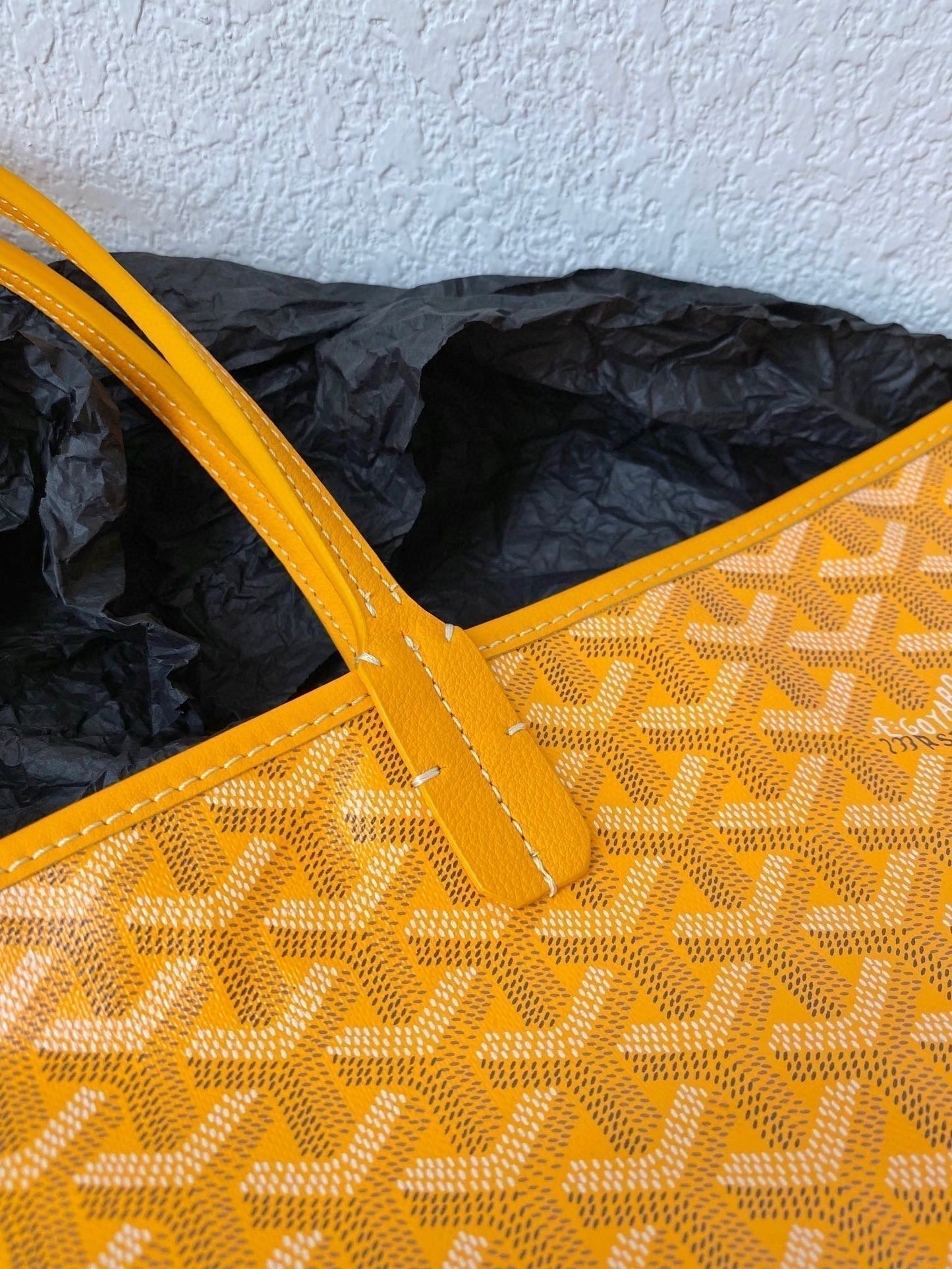 SAINT LOUIS GM 40CM YELLOW CANVAS - 40cm x 34cm x 20cm