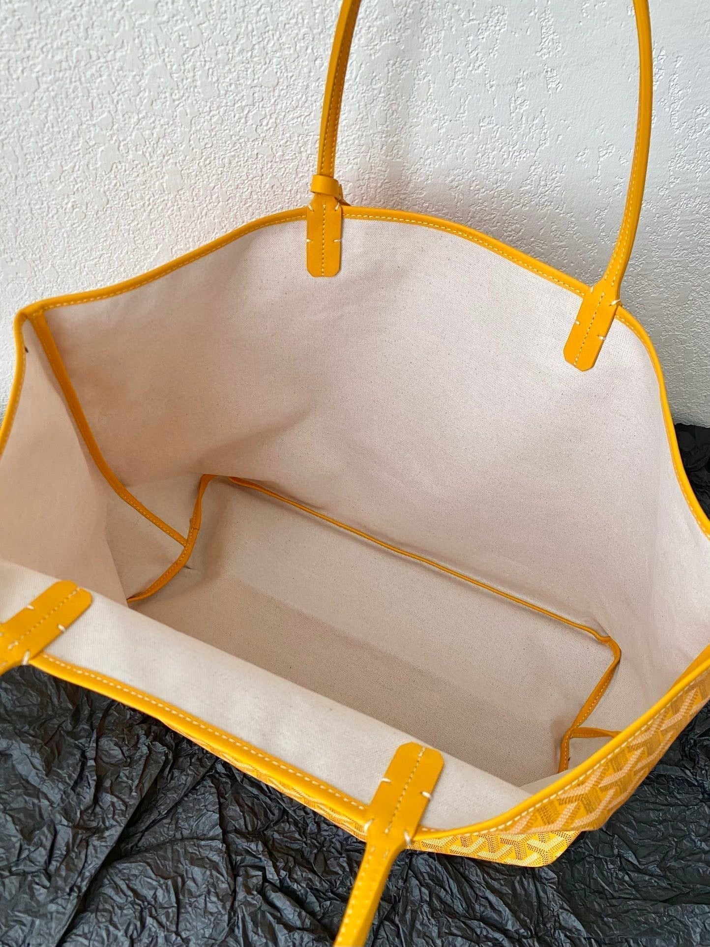 SAINT LOUIS GM 40CM YELLOW CANVAS - 40cm x 34cm x 20cm