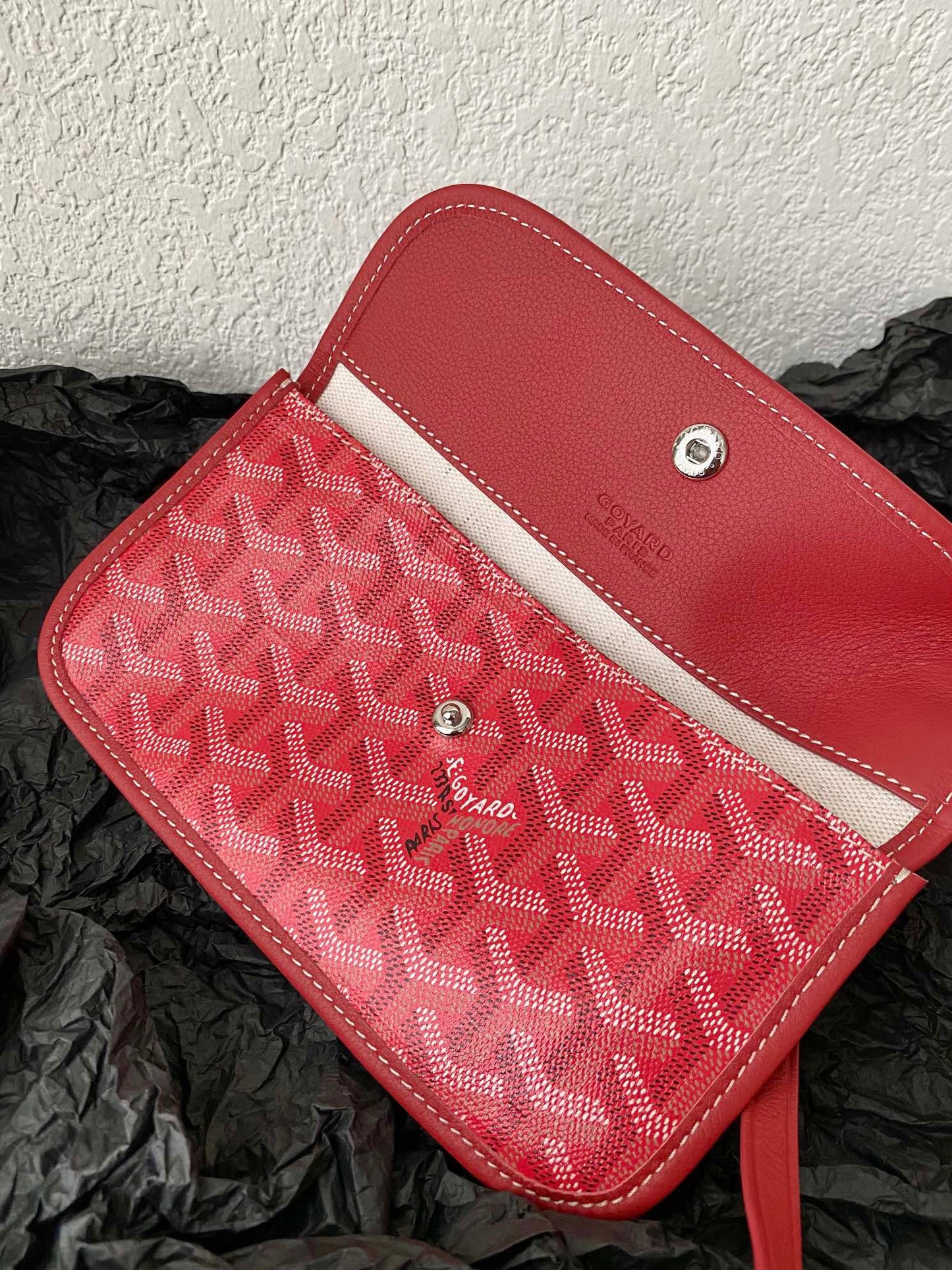 SAINT LOUIS GM 40CM RED CANVAS - 40cm x 34cm x 20cm