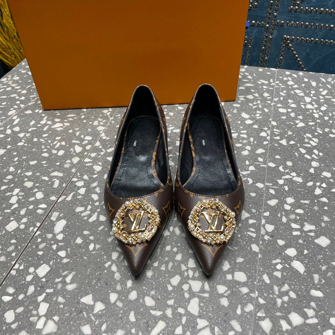 LV MET FLAT BALLERINA MONOGRAM - 35