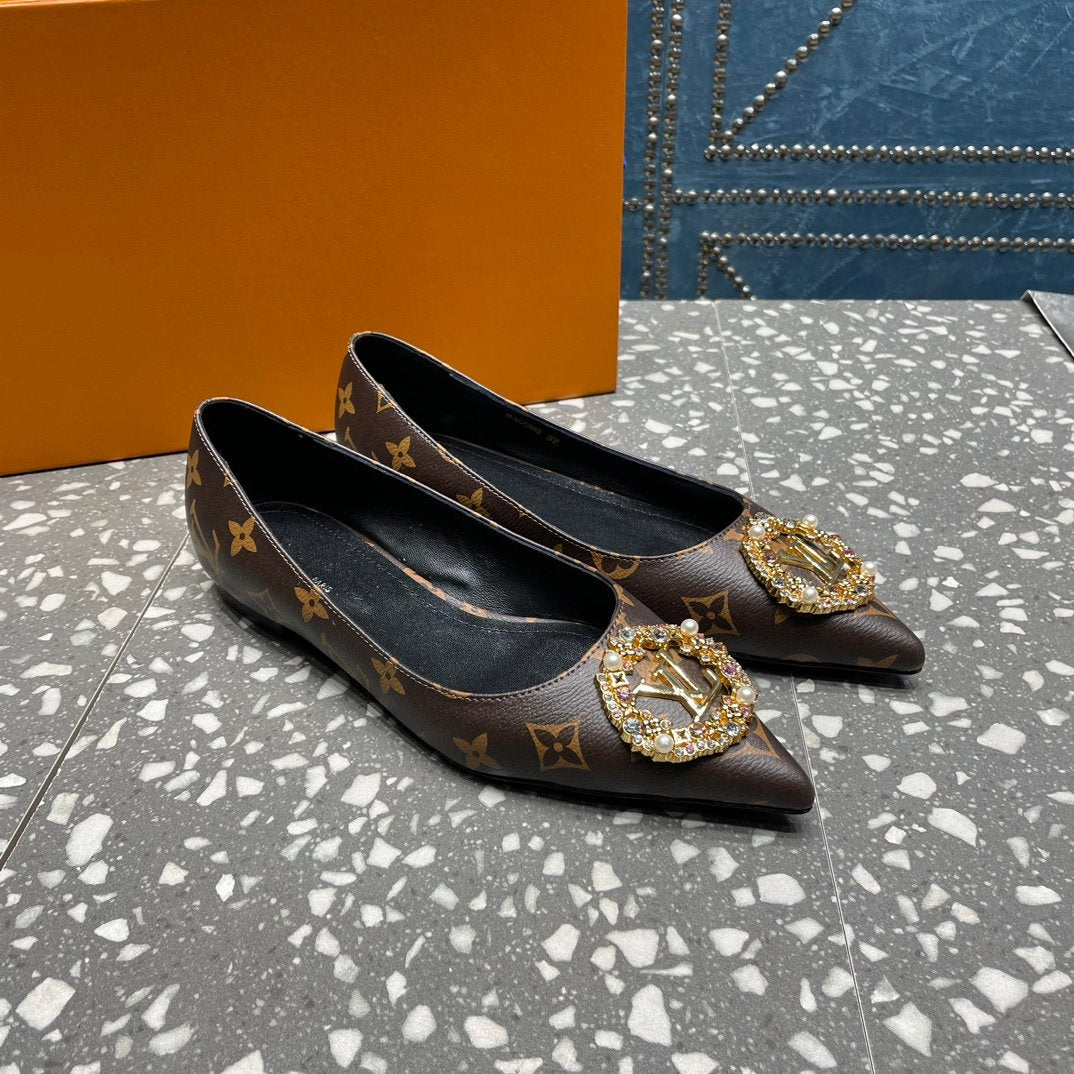 LV MET FLAT BALLERINA MONOGRAM - 35