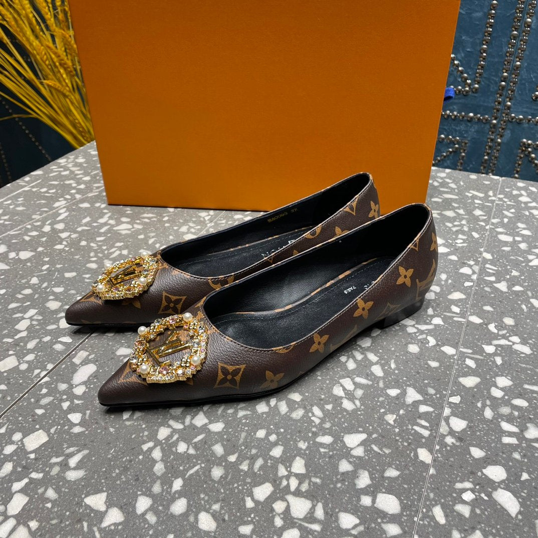 LV MET FLAT BALLERINA MONOGRAM - 35