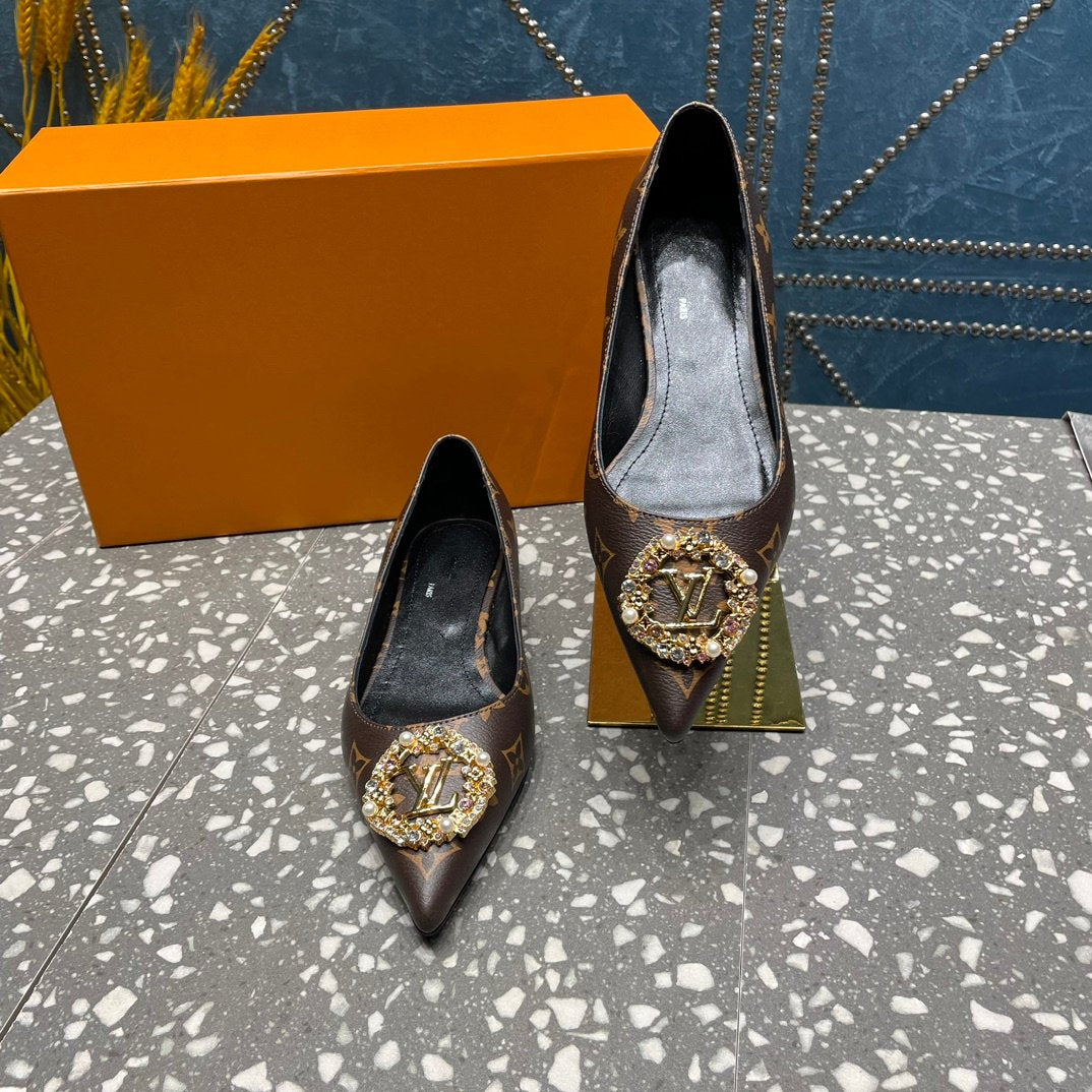 LV MET FLAT BALLERINA MONOGRAM - 35