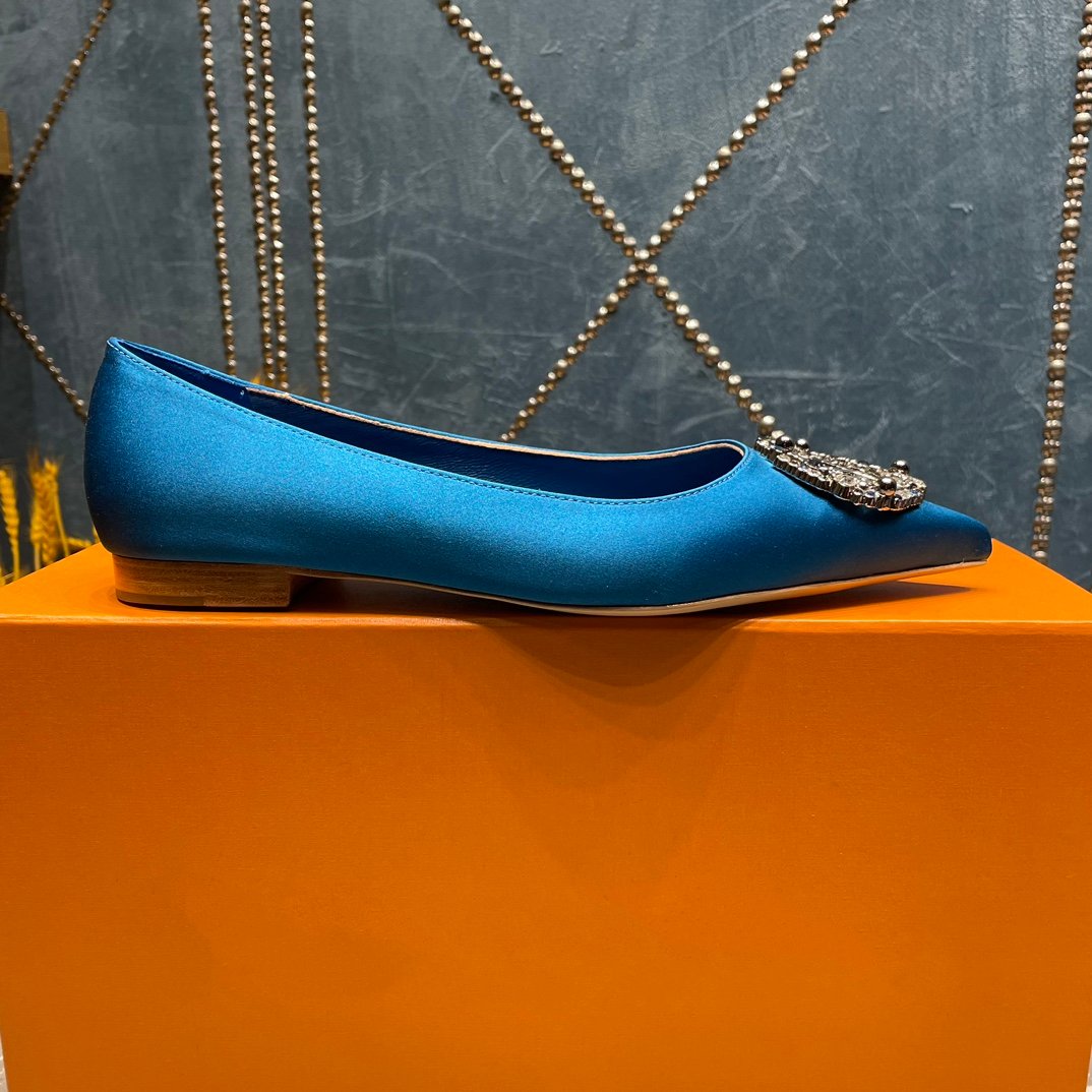 LV MET FLAT BALLERINA BLUE - 35