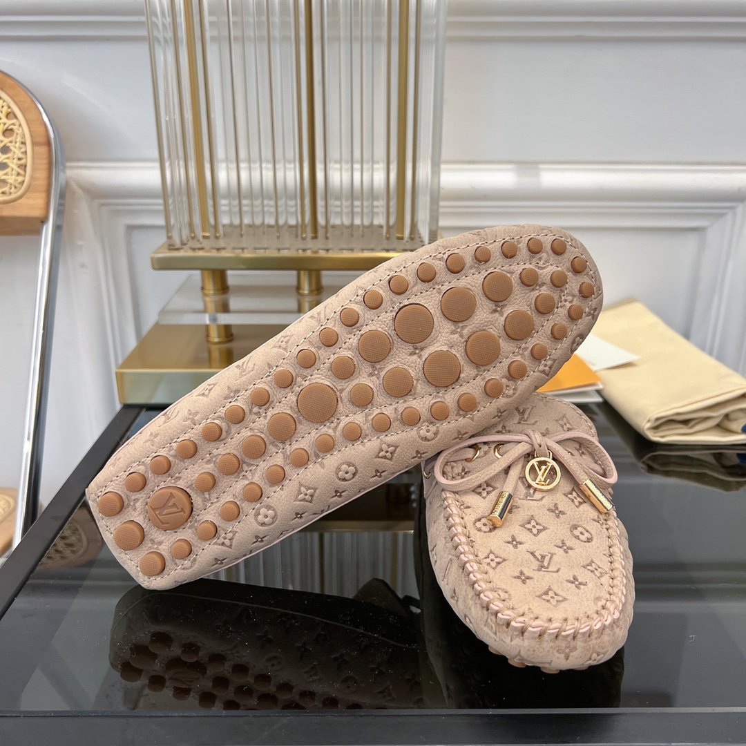 LV COSY FLAT LOGO STAMPING BEIGE - 35