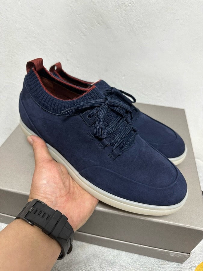 Loro Piana Soho Walk Sneaker Navy Blue - 39