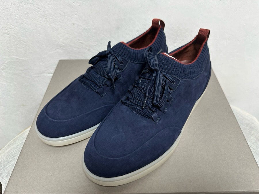 Loro Piana Soho Walk Sneaker Navy Blue - 39