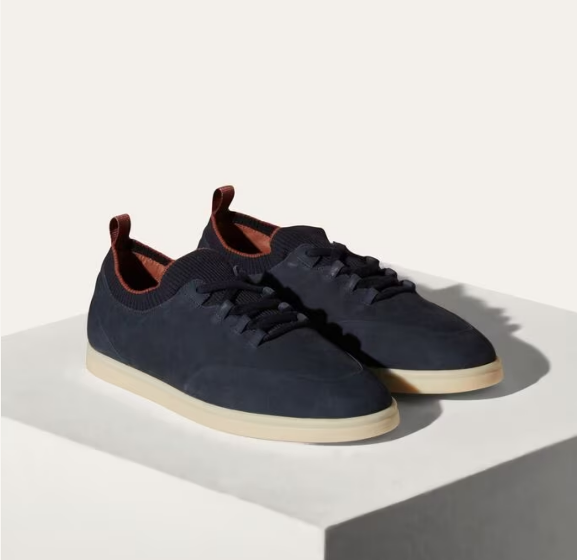 Loro Piana Soho Walk Sneaker Navy Blue - 39