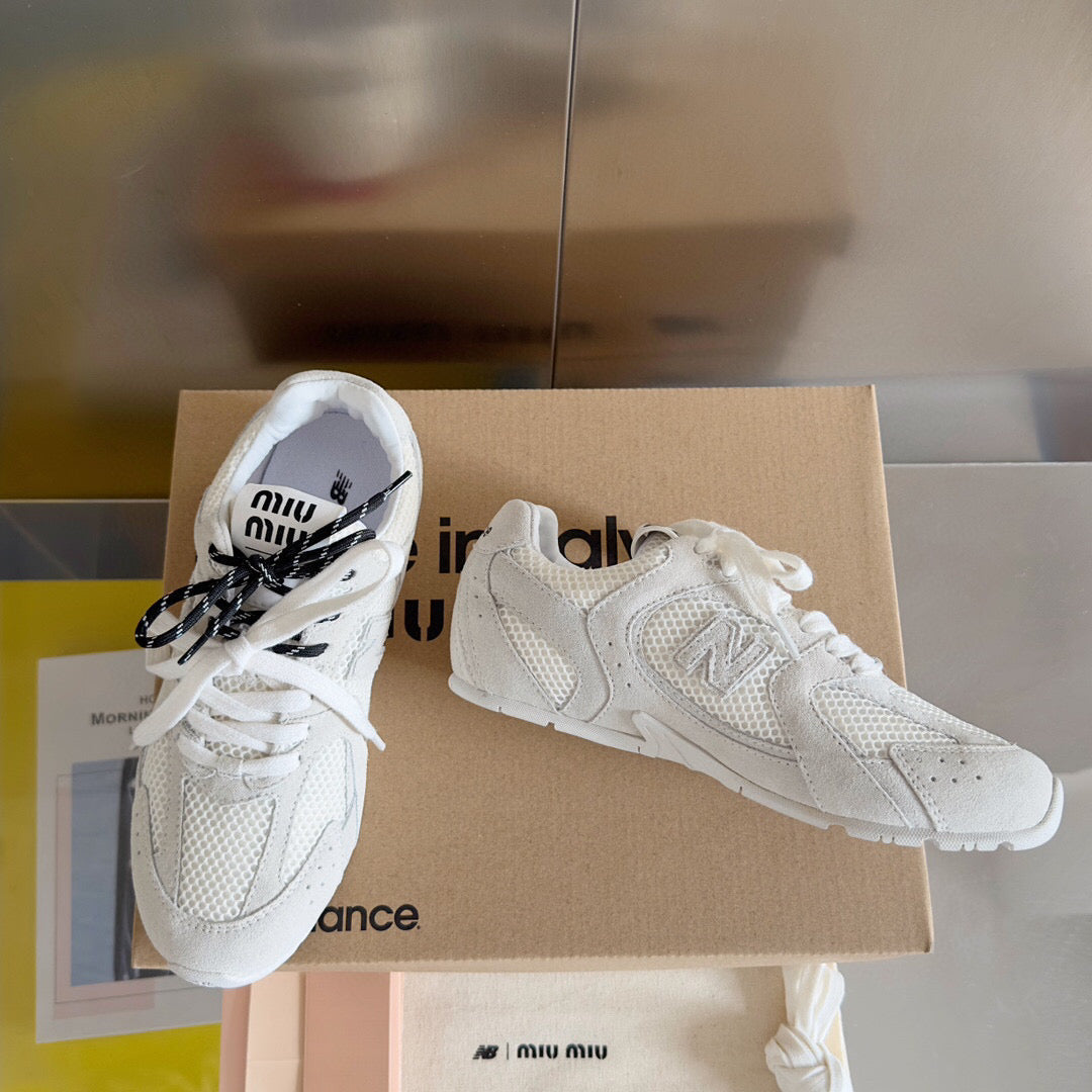 MIUMIU x NB White Sneakers 530 - 35