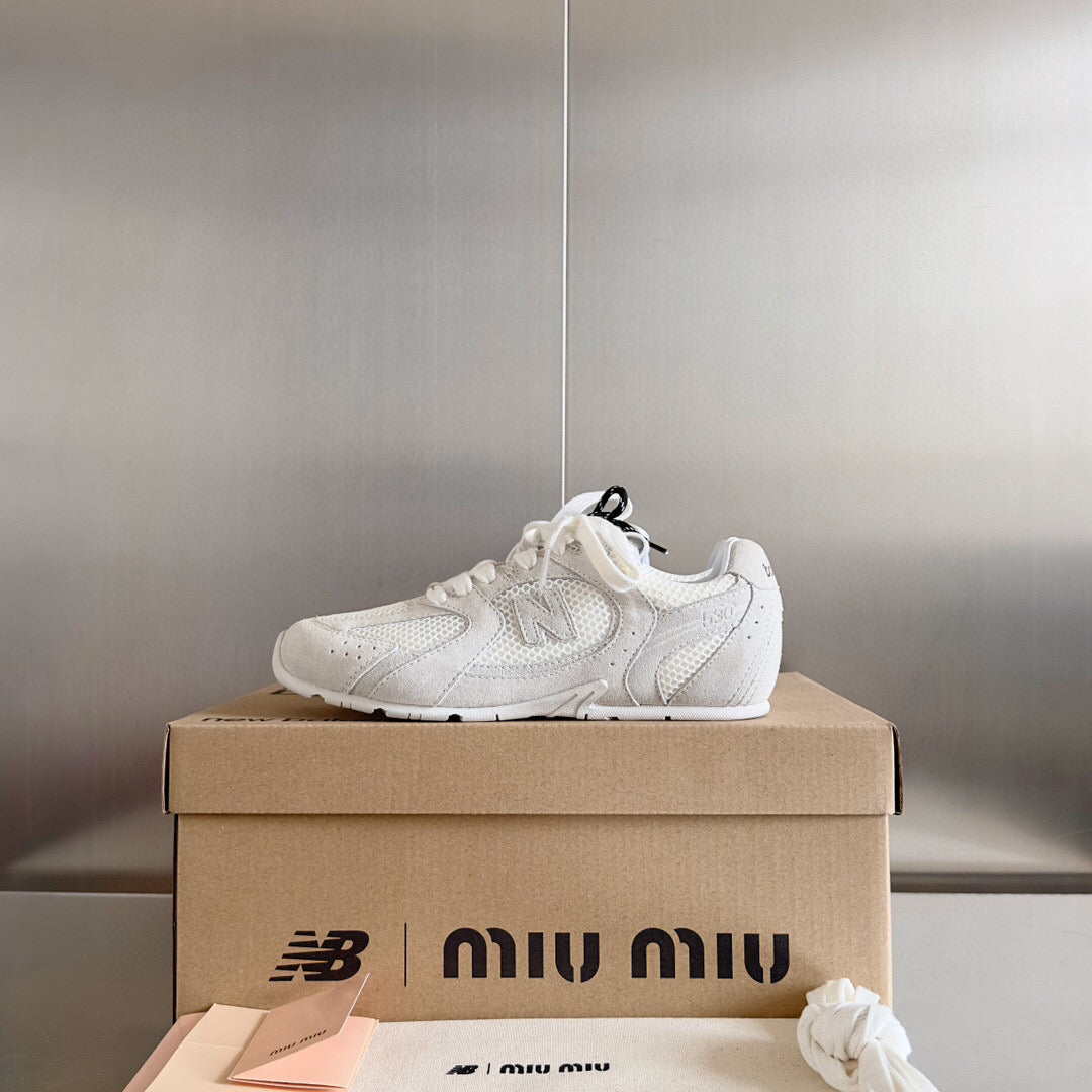 MIUMIU x NB White Sneakers 530 - 35