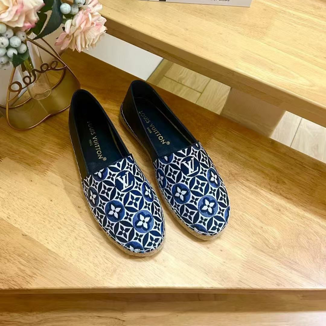 LV HELIOS FLAT ESPADRILLE SANDALS 25S 164374 - 35