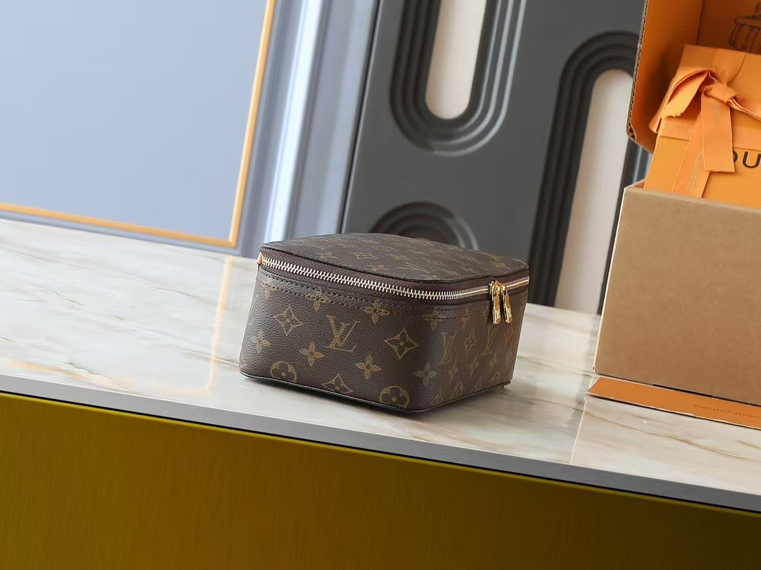 PACKING CUBE MM/PM/GM IN BROWN MONOGRAM CANVAS - MM
